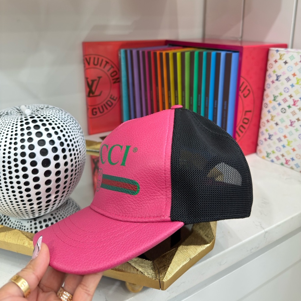 Gucci Pink Cap new never used size M - Picture 2 of 6